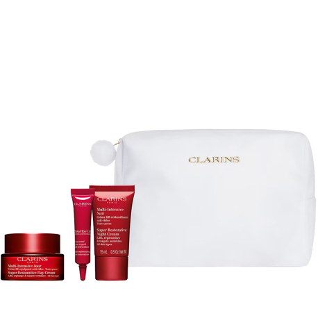 CLARINS Coffret Multi Intensive - 3 Produits + Crème Jour CLARINS Coffret Multi Intensive - 3 Produits + Crème Jour